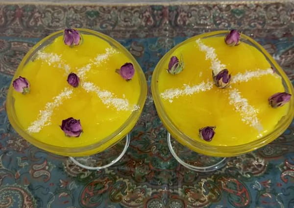 تصویر 5 از قیمت مسقطی زعفرانی ساده + خرید باور نکردنی